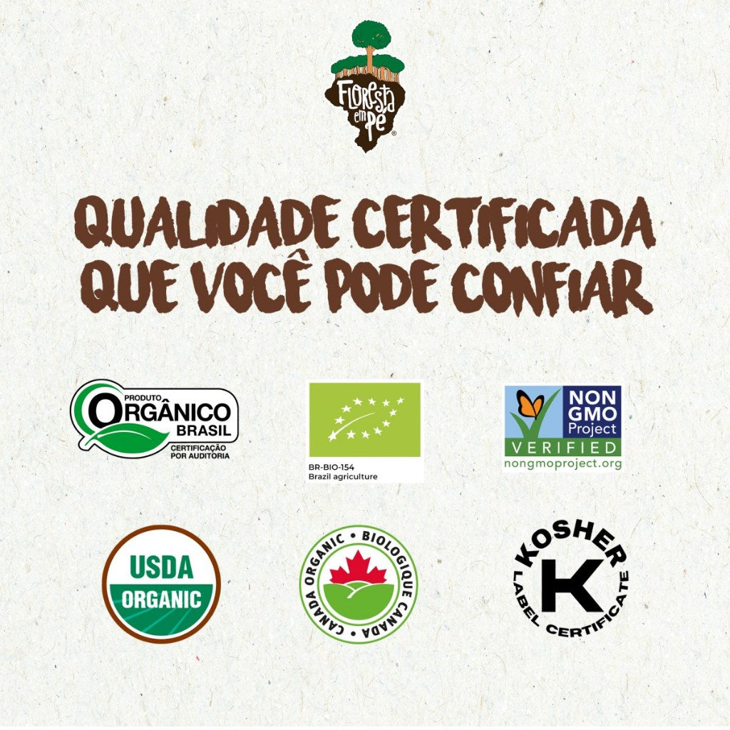 Castanha do Pará Orgânica | Com Sal do Himalaia | 1kg
