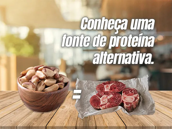 Castanha-do-Pará, a nova carne vegetal
