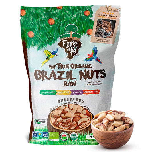 Castanha do Pará Orgânica | Sem Sal | 1kg
