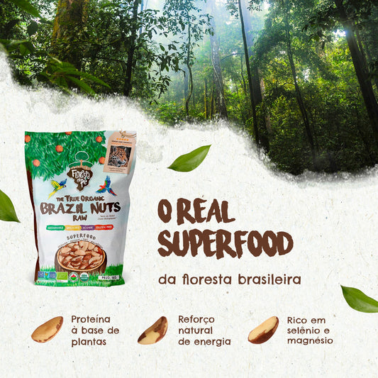 Castanha do Pará Orgânica | Sem Sal | 1kg