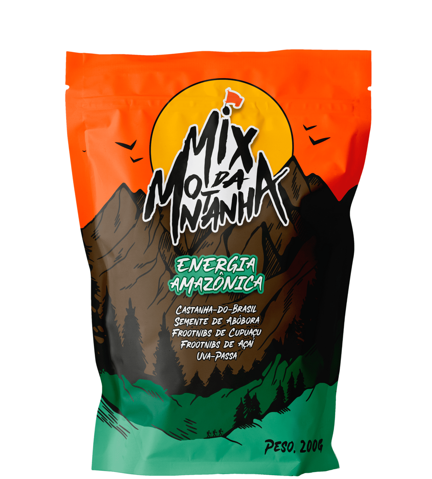 Mix da Montanha | Mix de Castanha, Semente e Frutas desidratadas | 200g