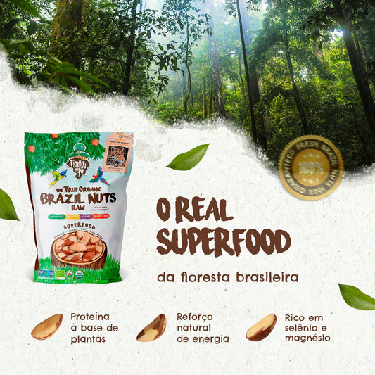 Castanha do Pará Orgânica | Sem Sal | 500g