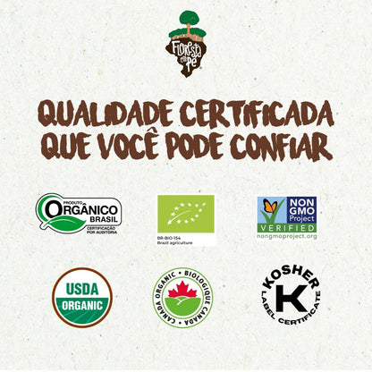 Castanha do Pará Orgânica | Com Sal do Himalaia | 1kg
