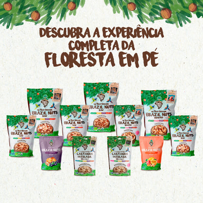 Castanha do Pará Orgânica | Com Sal do Himalaia | 500g