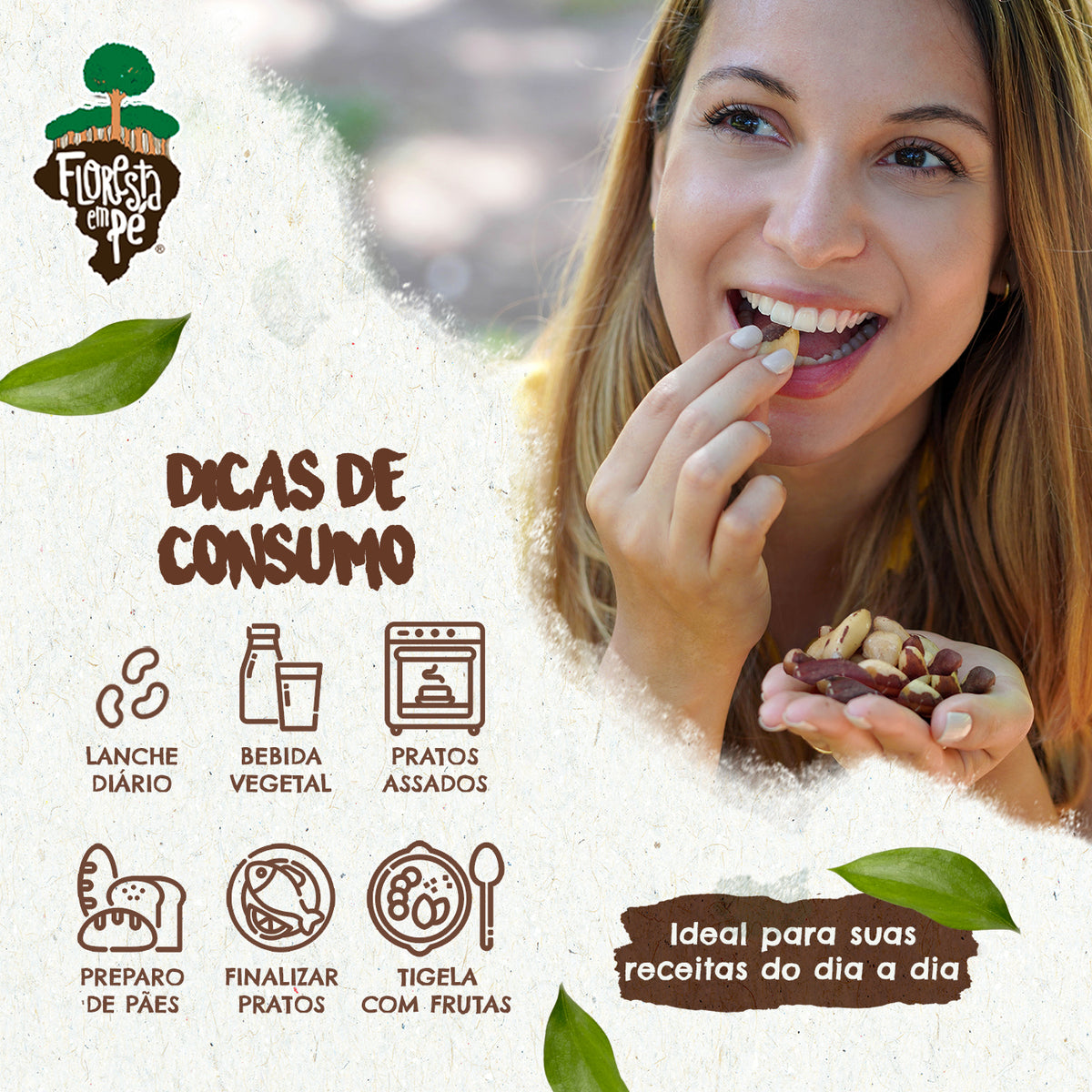 Castanha do Pará Orgânica | Com Sal do Himalaia | 198g